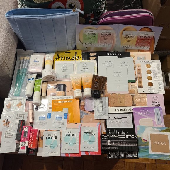 50pcs Luxury Skincare Makeup Bundle: Ulta, Laneige, Shisheido, Kopari & More - Picture 1 of 5
